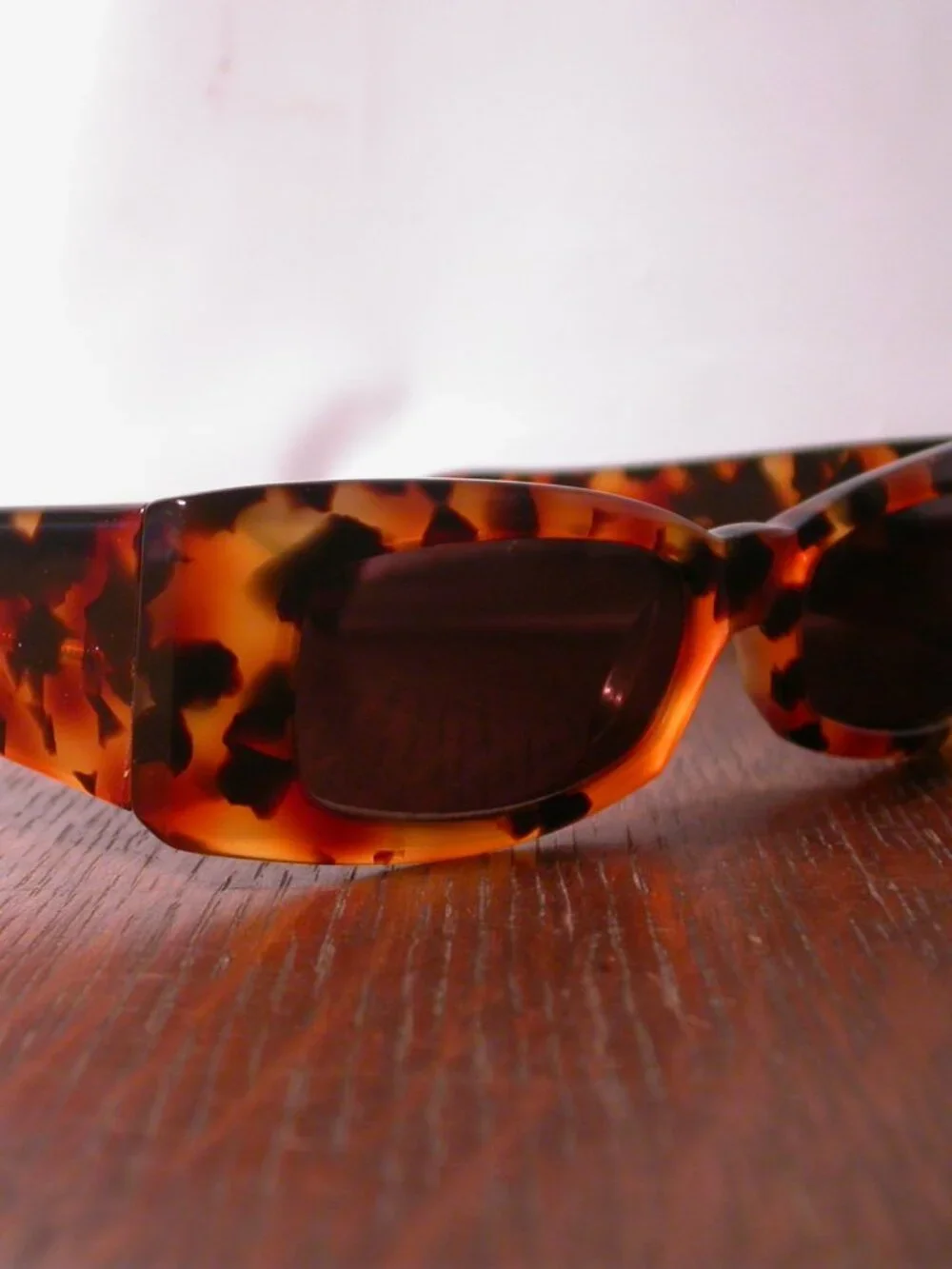 Vintage Montana Blonde Tortoise Mask Sunglasses Hand Made in France